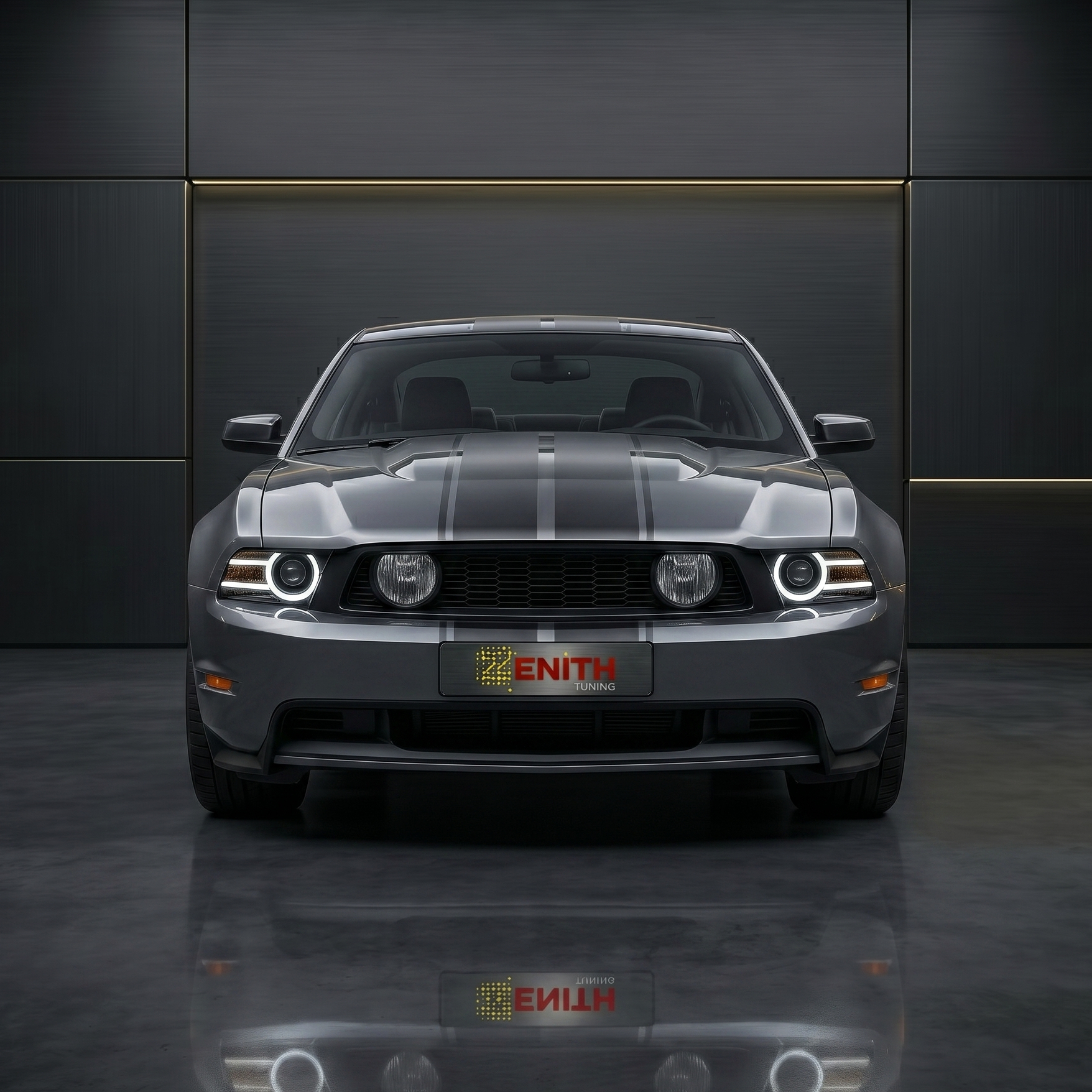 Ford Mustang GT 4.6L V8 (S197) preparado pela Zenith Performance em Curitiba - Remap de precisão